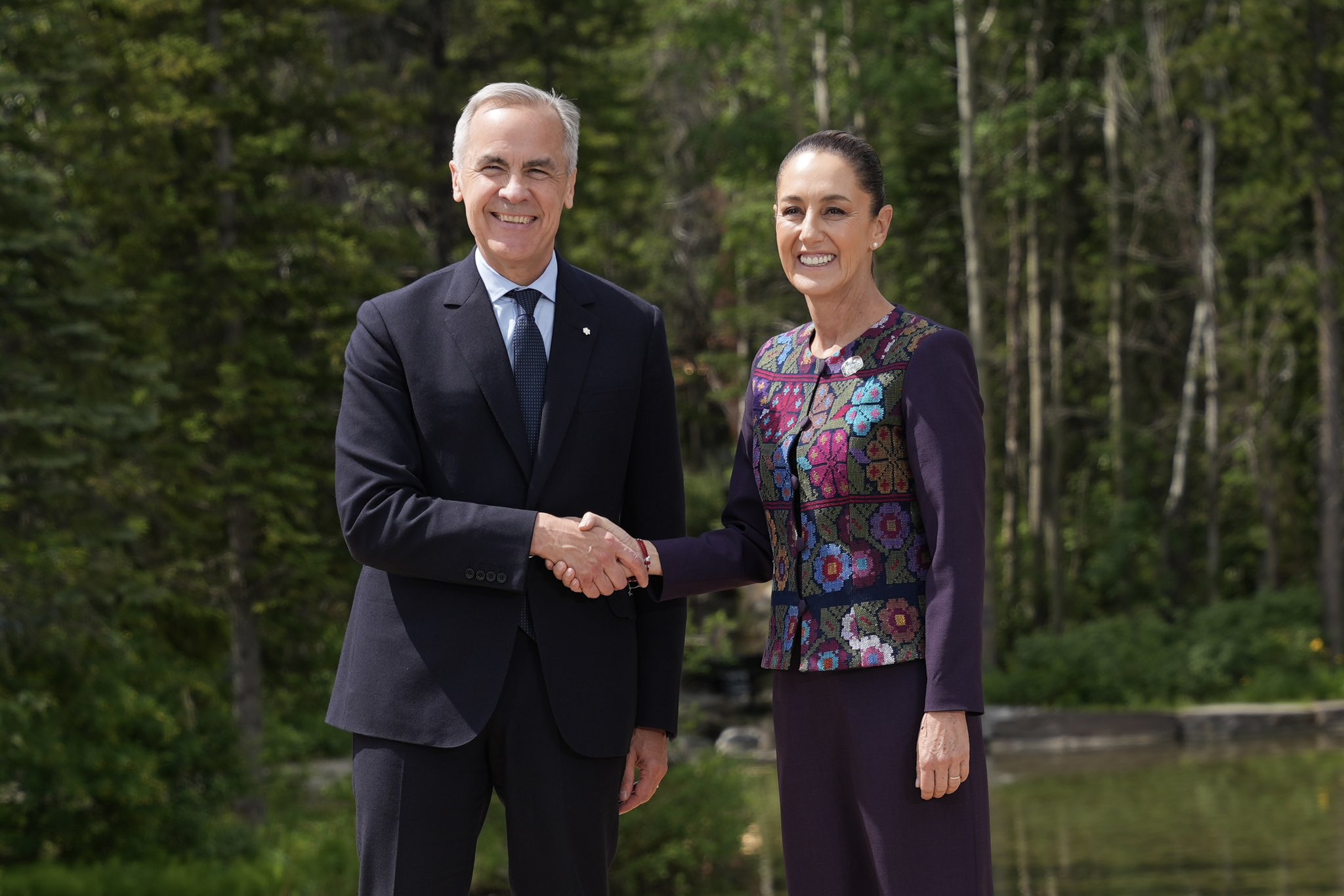 Cumbre G7. Sheinbaum llega reunión Canadá
