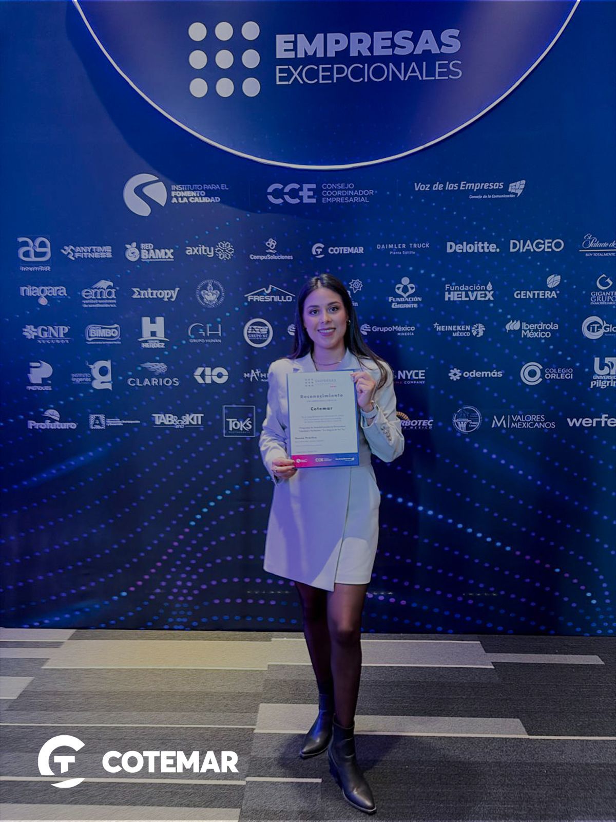 Cotemar recibe el reconocimiento Empresas Excepcionales 2025