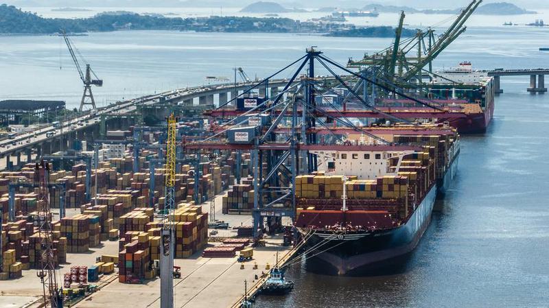 (Multimedia) Puertos de Brasil baten récord histórico al movilizar 1.400 millones de toneladas en 2025