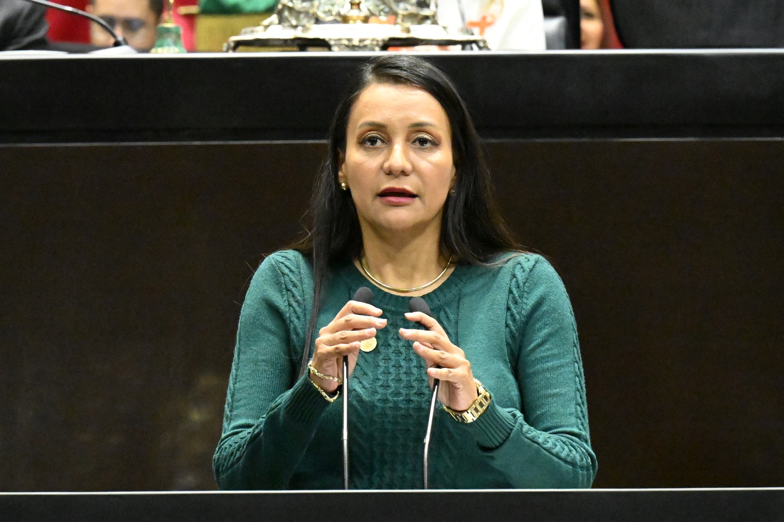 Plantea Gabriela Benavides fortalecer procesos del Poder Legislativo para mejorar coordinación interinstitucional y priorizar agenda climática