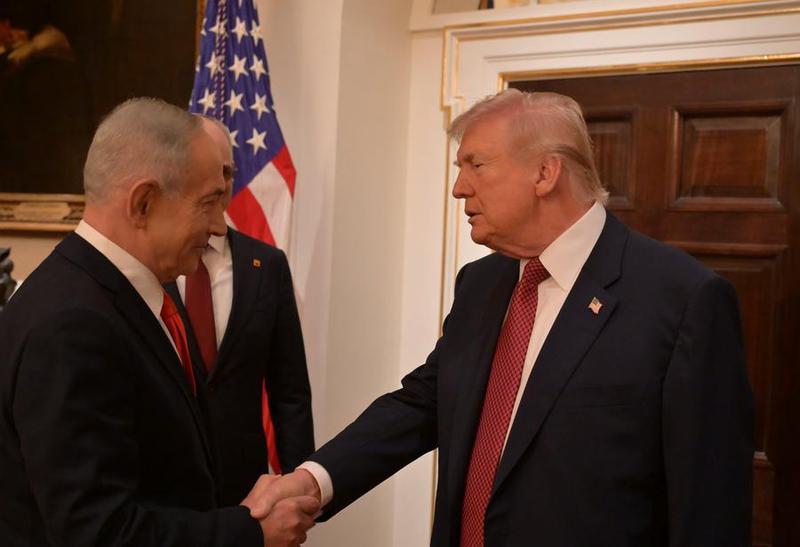 (Multimedia) Trump habla con Netanyahu en Casa Blanca sobre Irán y Gaza