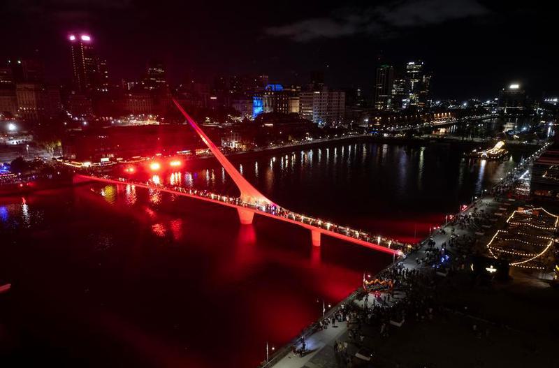 (Multimedia) Especial: Concluyen en Buenos Aires los festejos callejeros por el Año Nuevo chino